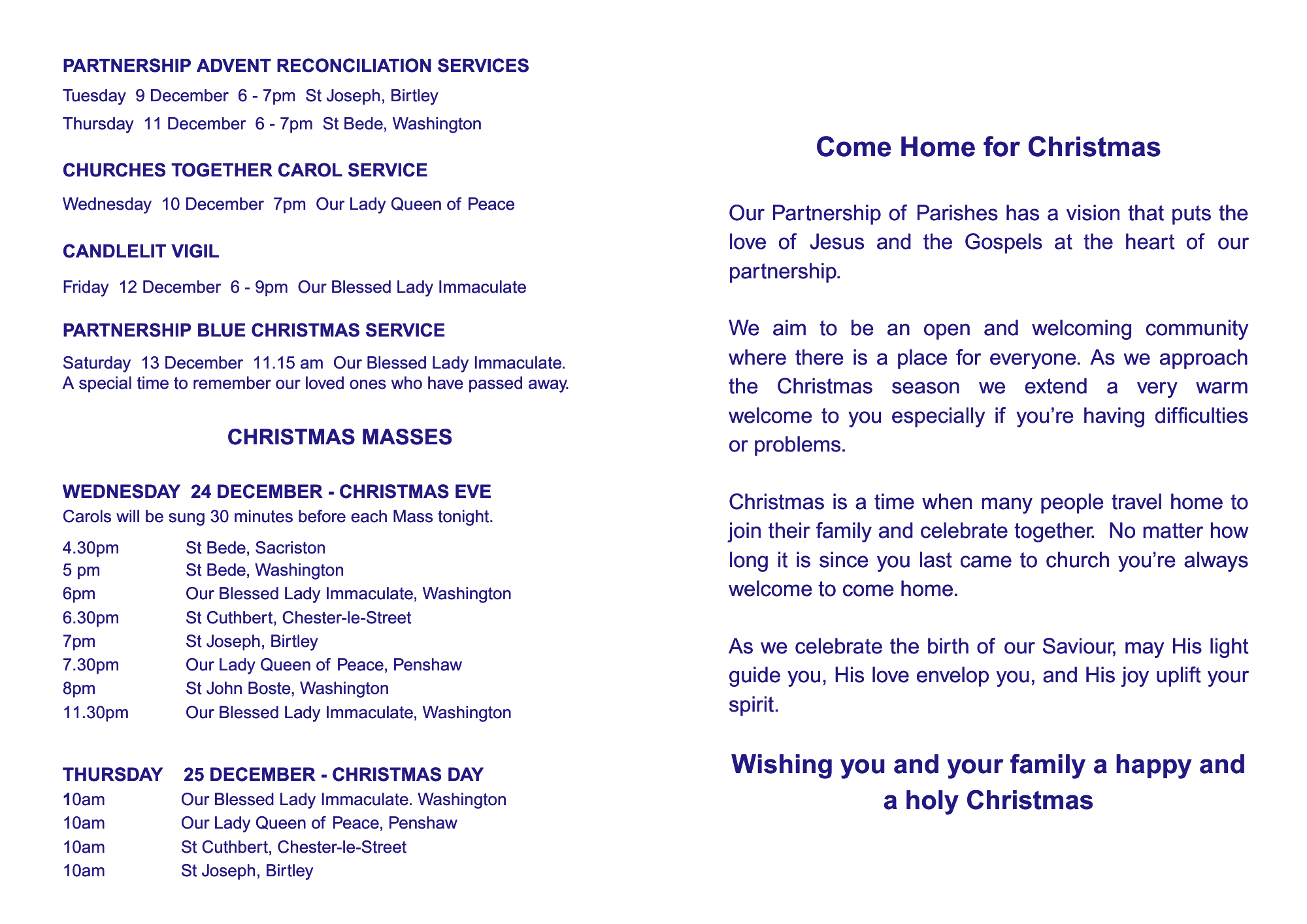 Interior page - List of Servic